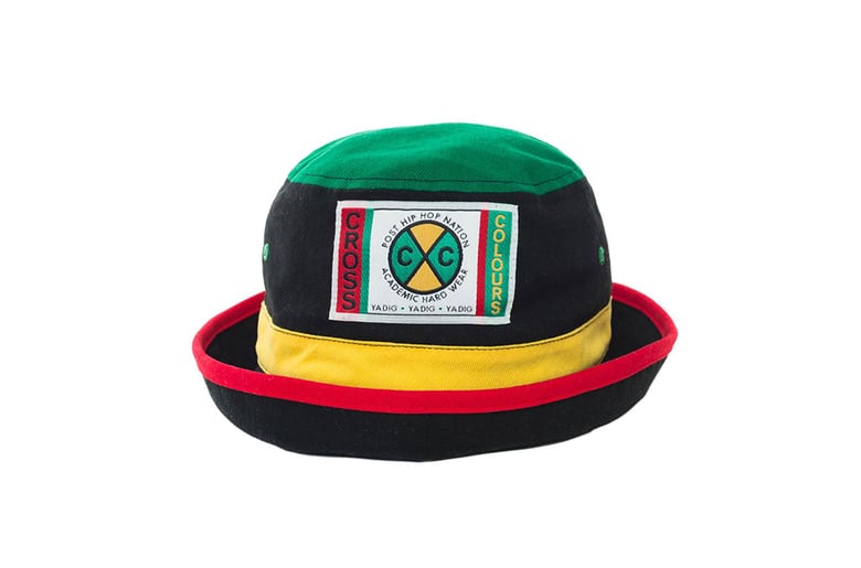 Image of Cross Colours - COLOR BLOCK MULTI BUCKET HAT