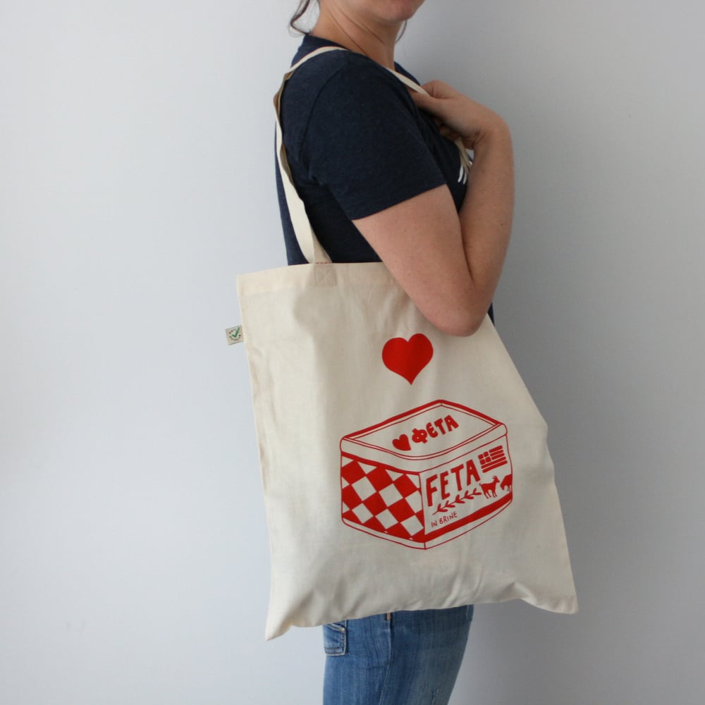 Image of Love Feta - Tote Bag