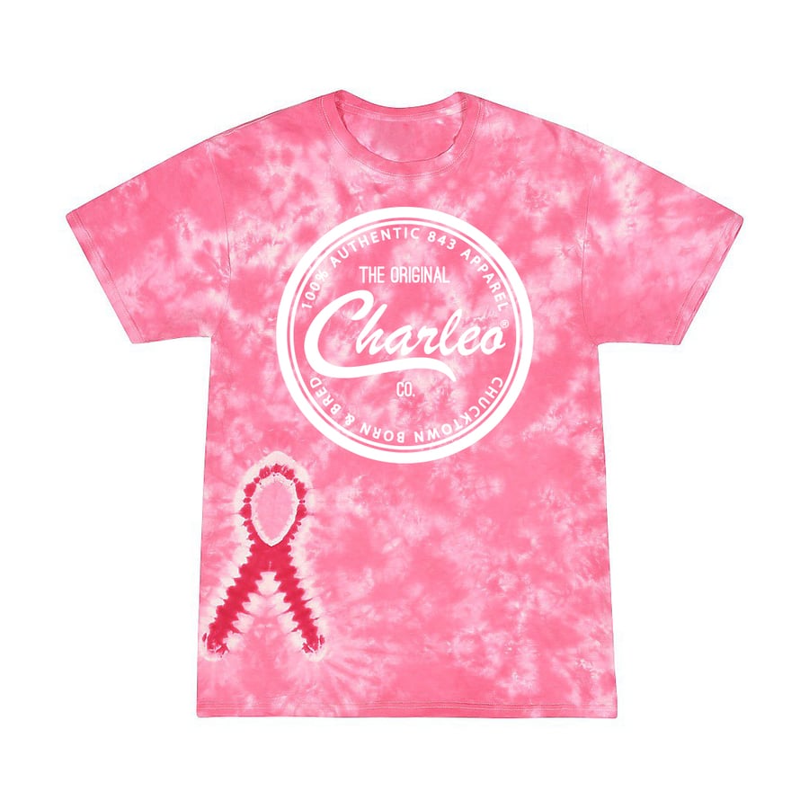 Image of The Original Charleo PINK Ribbon Tee