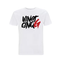 Image 1 of TEE-SHIRT BLANC  - VINGT CINQ G