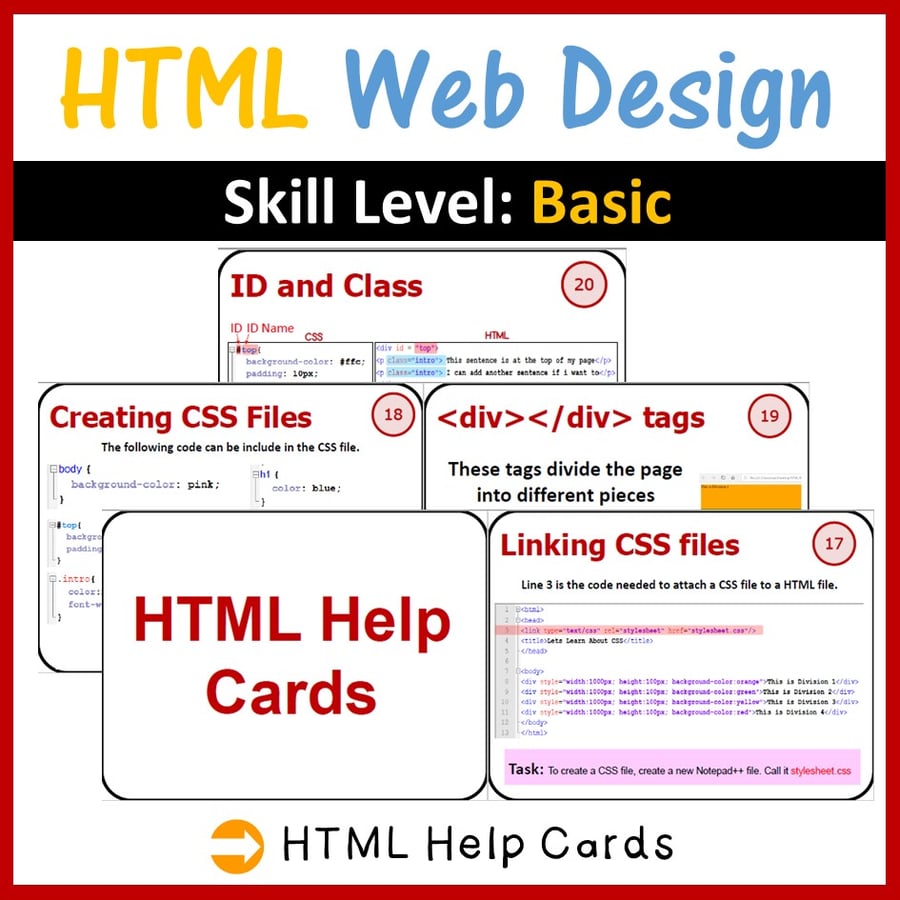 Image of Web Design in HTML – Introduction to Cascading Style Sheets (Skill Level: Advanced)