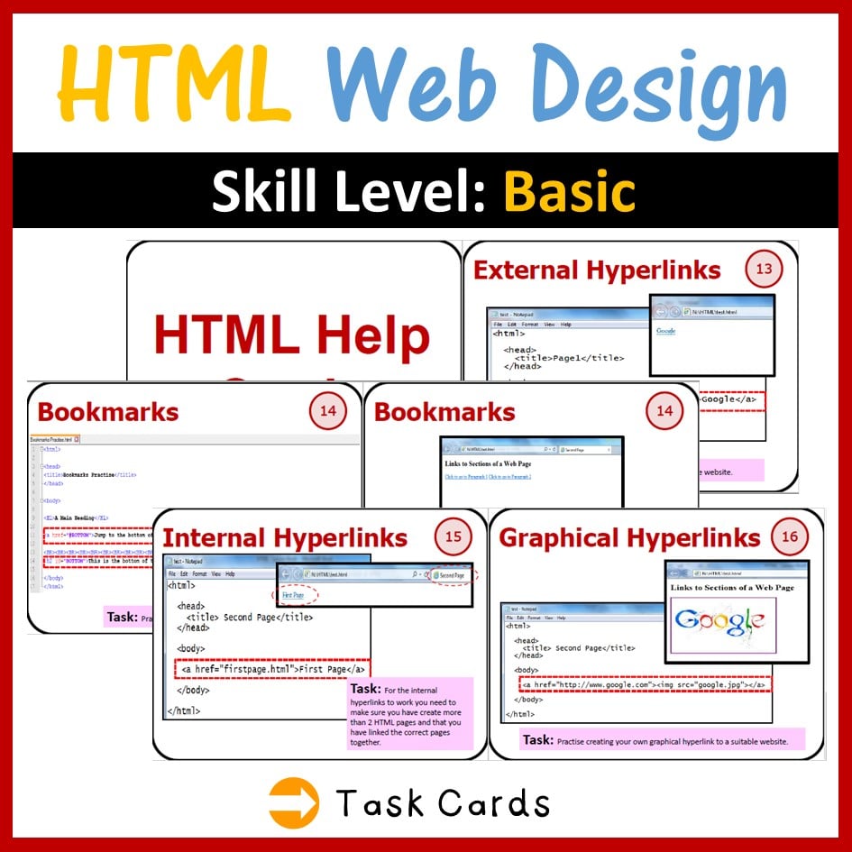 Web Design In HTML – Different Types Of Hyperlinks (Skill Level: Basic ...