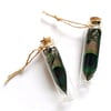 Curio Vial - Peacock Feather