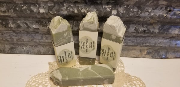 Image of Chickweed Herbal Soap - half bar 