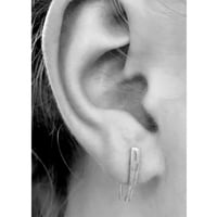 Image 3 of Bar earrings