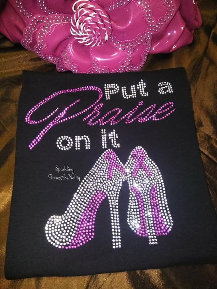 Image of "Sparkling" Put A Praise On It BC Awareness