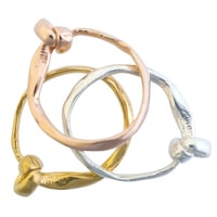 Image 1 of Layla small knot stacking ring 
