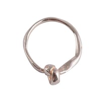 Image 3 of Layla small knot stacking ring 