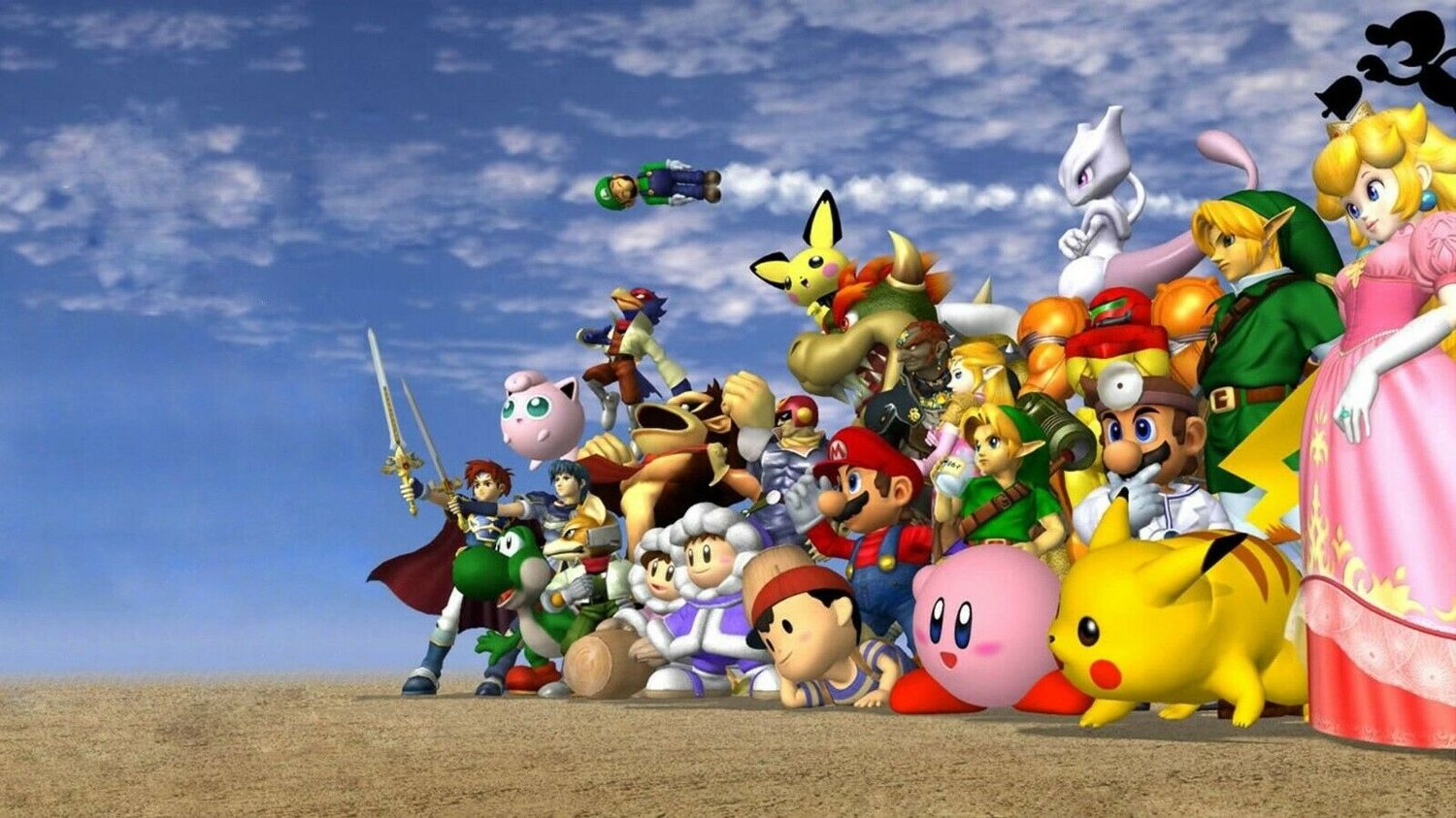 Image of Super Smash Brothers Melee Playmat