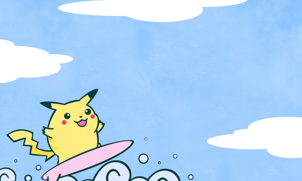 Image of Surfing Pikachu Playmat 