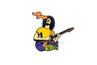 Frank Zappa Guitar Enamel Pin