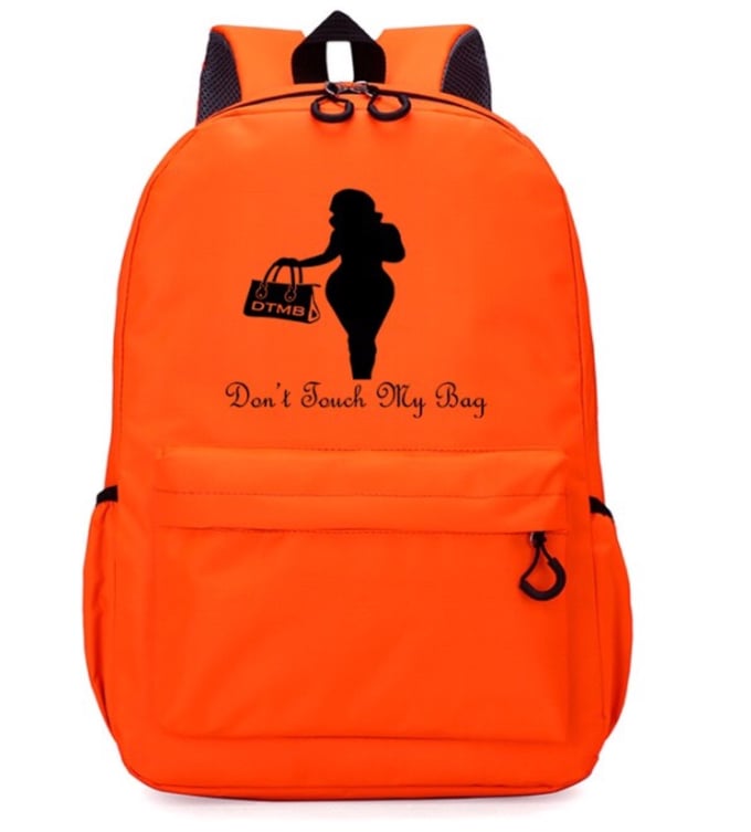 Image of DTMB Orange bookbags 