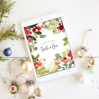 Teach of Him Christmas Advent Digital PDF Book with FREE Advent Activity Guide & DIY daily ornaments
