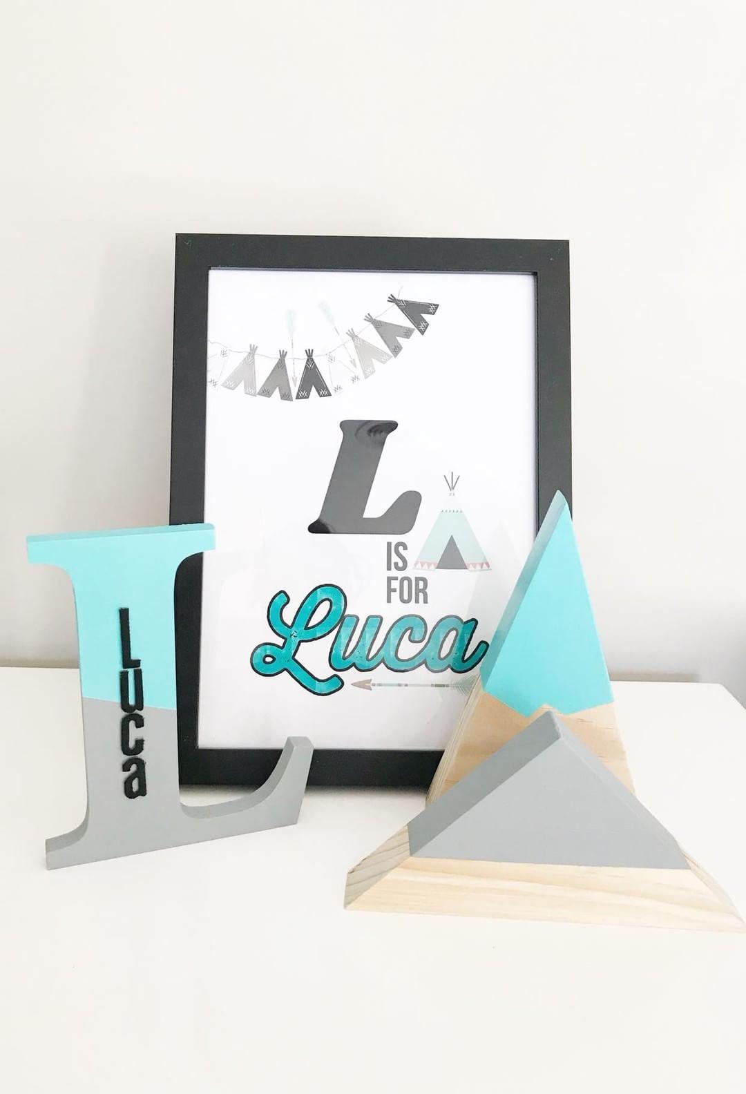 Image of Wooden Mountains (Set of 2)