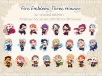 Fire Emblem Three Houses Stickers