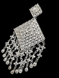 Image 3 of Diamond Flower pendant