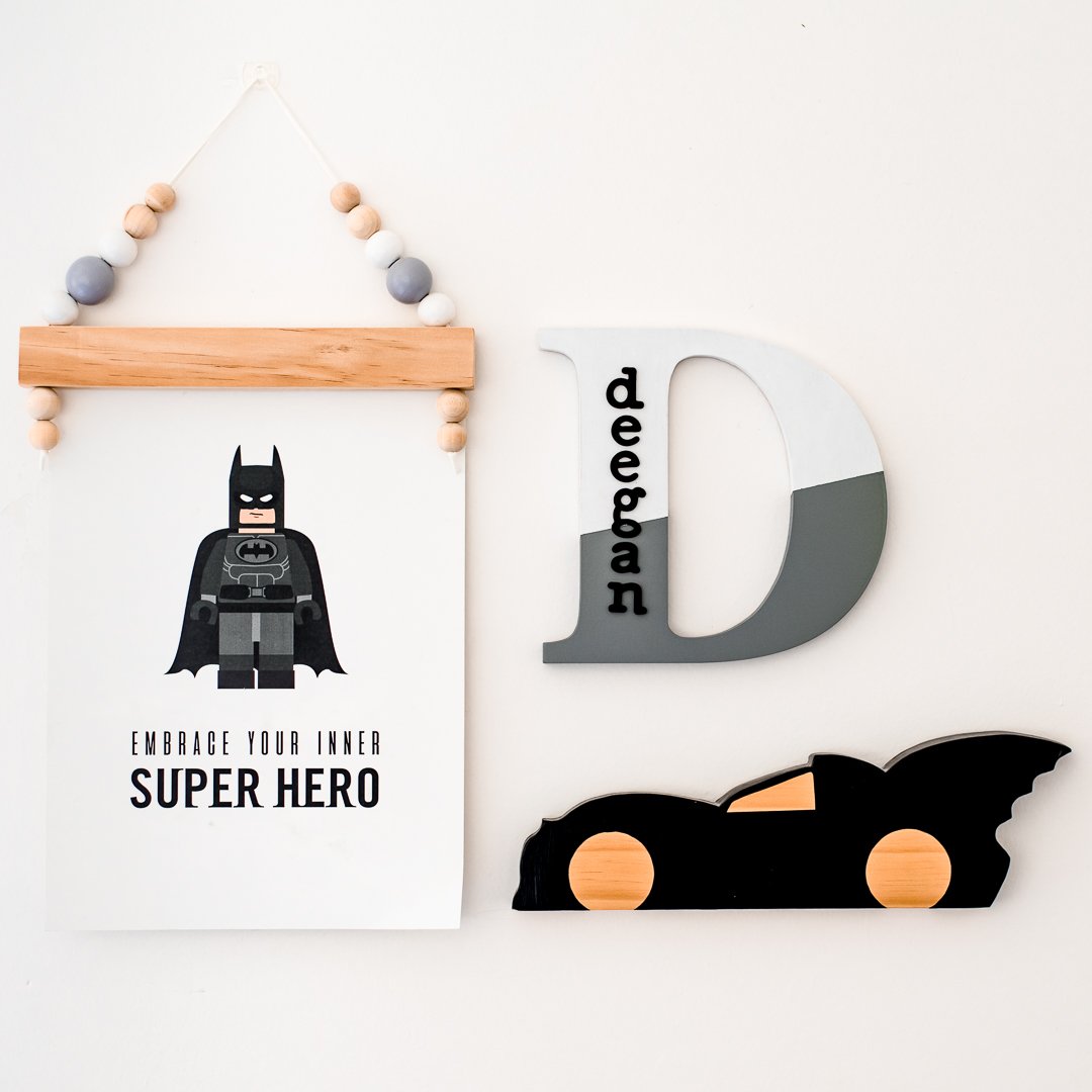 Image of Boys TWO TONED Personalised Letters