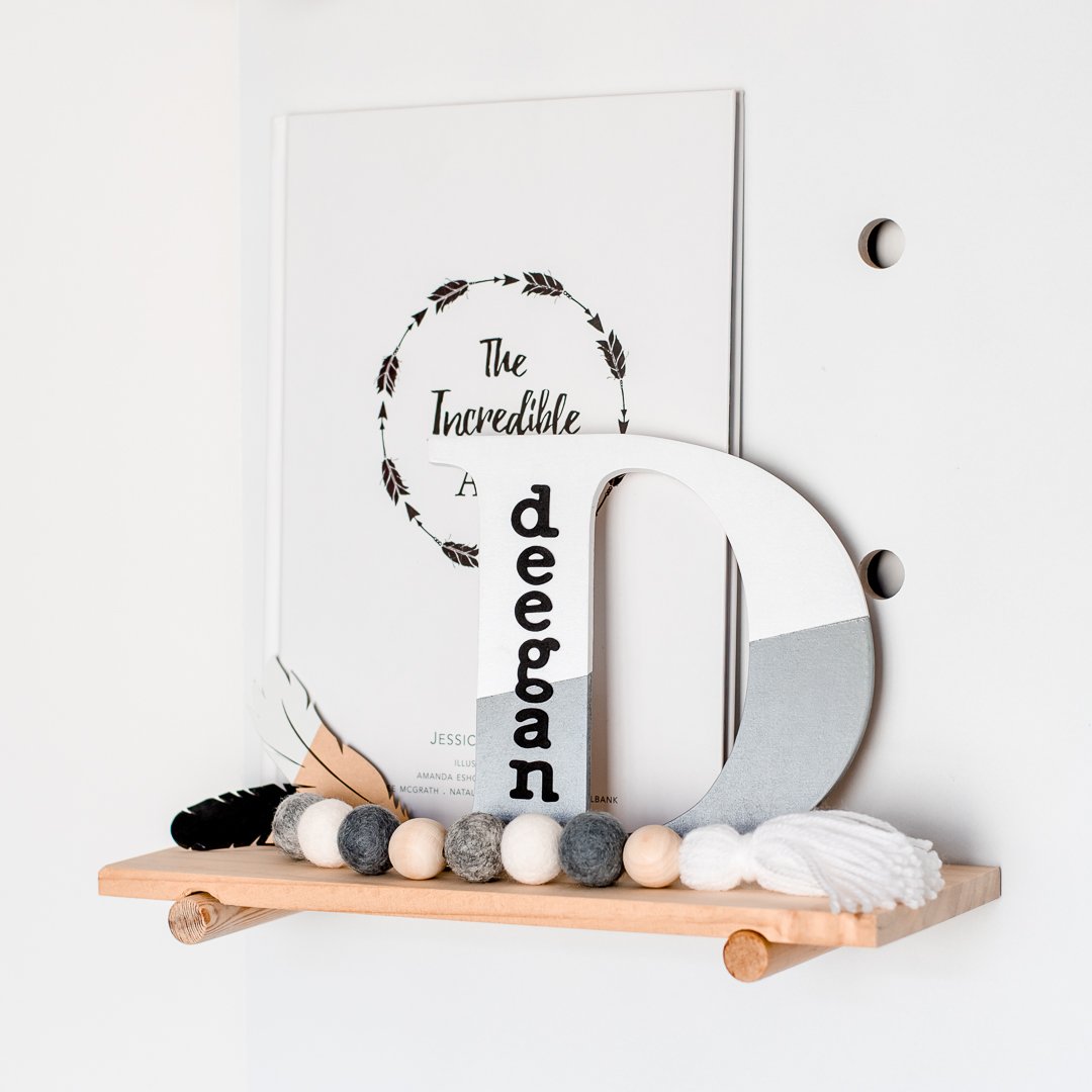 Image of Boys TWO TONED Personalised Letters