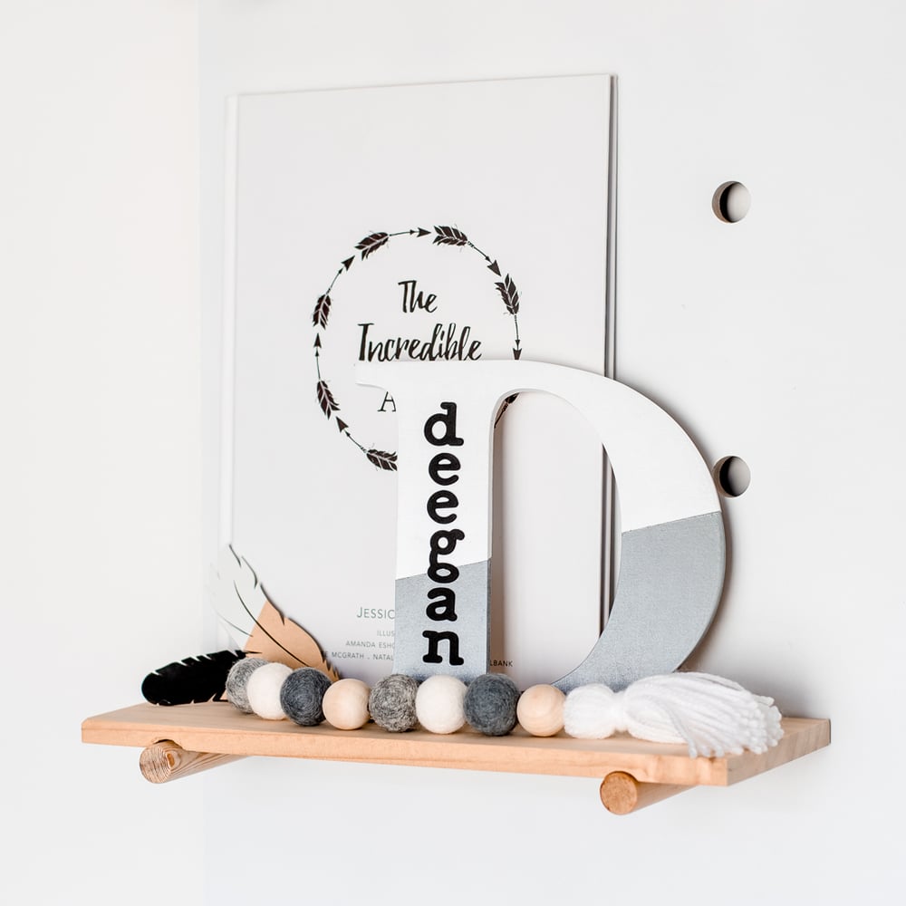 Image of Boys TWO TONED Personalised Letters