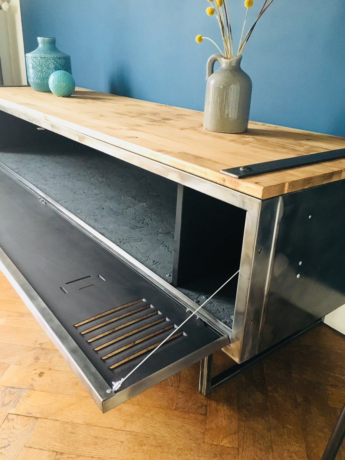 Image of ★ Meuble TV - Ancien vestiaire ★ Sur commande