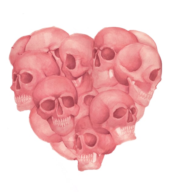 Image of Corazón de calaveras 