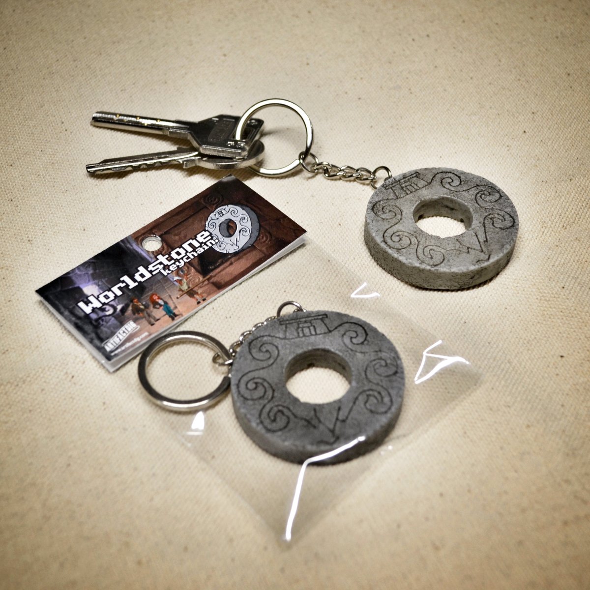 Image of Worldstone keychain