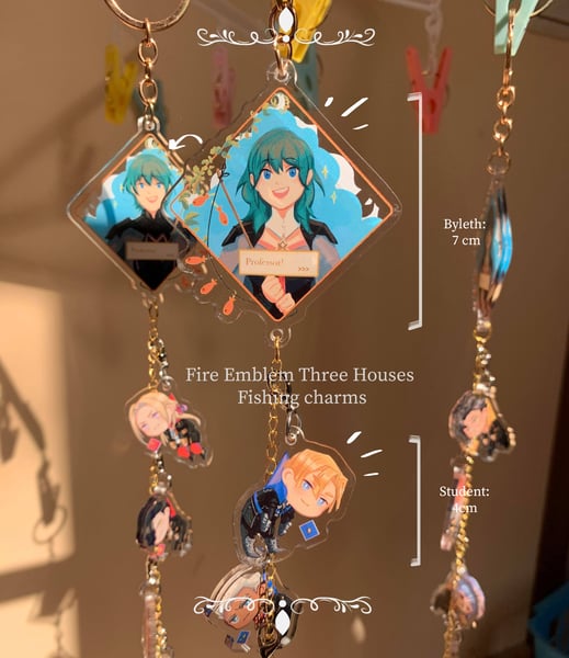 Image of {PRE-ORDER}FIRE EMBLEM Three Houses - Linking charms