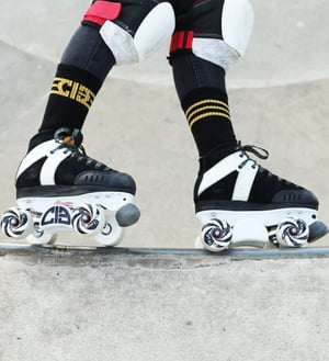 Image of Chicks In Bowls Skate Socks