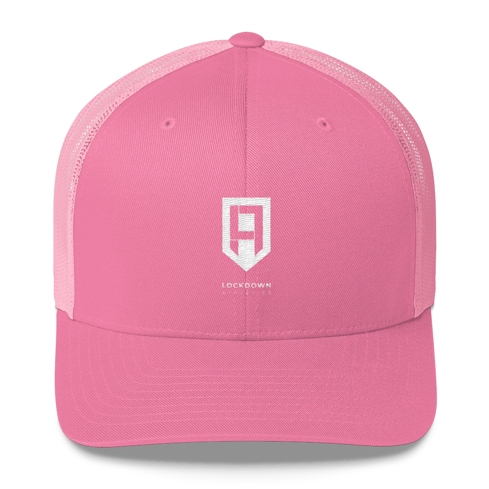Image of Pink & White Trucker Cap