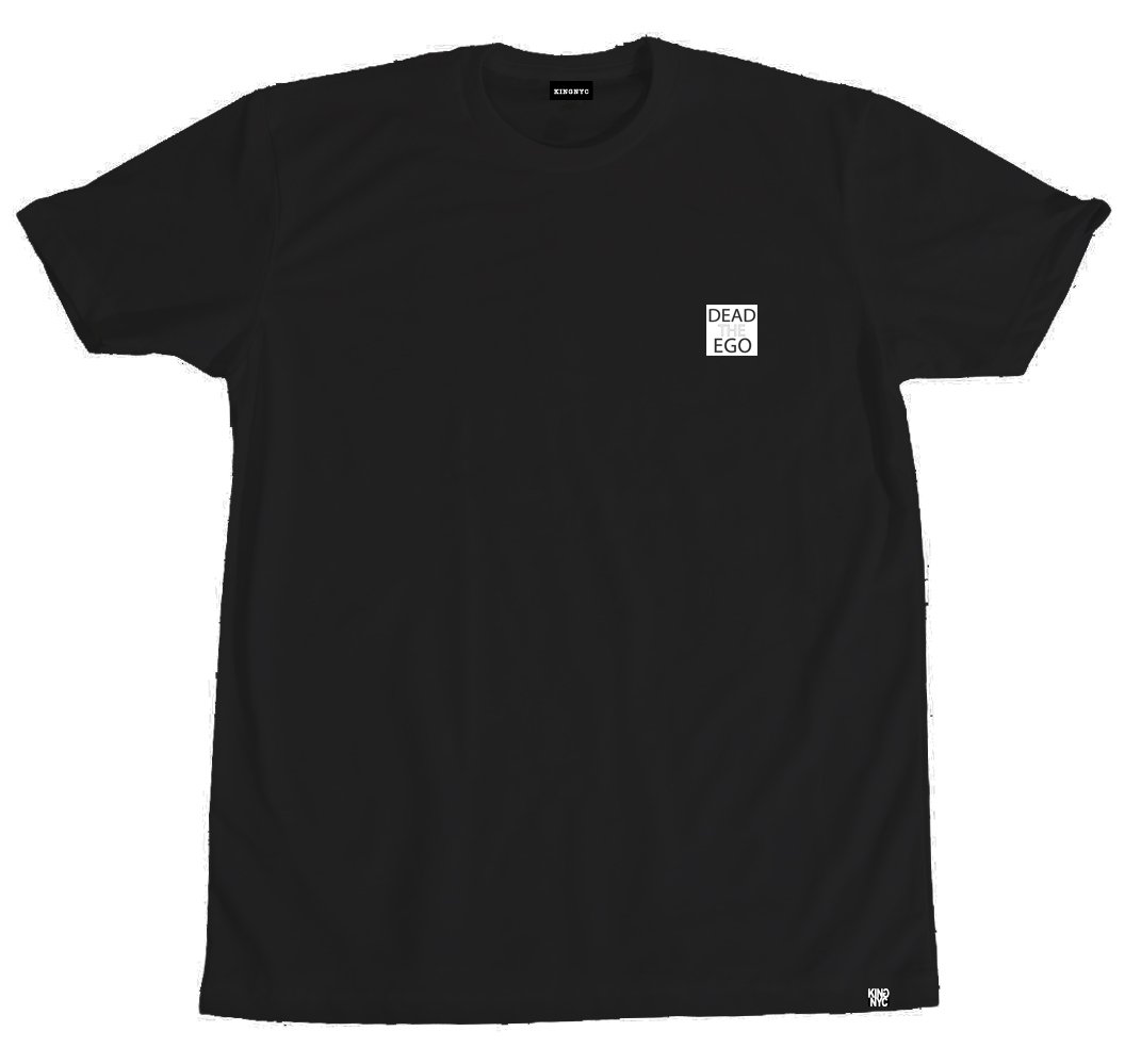 Image of KingNYC Dead The Ego Left Chest Logo T-Shirt