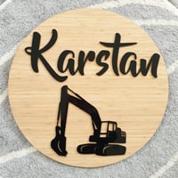 Image 3 of Large Round Sign