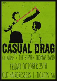 Casual Drag: Live at the Old Hairdressers GLASGOW - TICKET