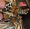 "Aly" Animal print mid calf boots
