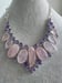 Image of ROSE QUARTZ NECKLACE