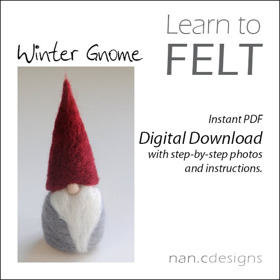 PDF Winter Gnome Felting Instructions