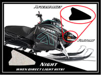 Image 1 of ARCTIC CAT BLACK REFLECTORS