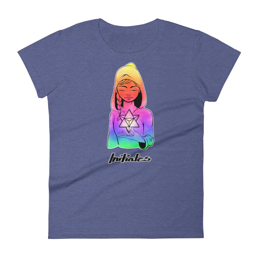 Image of Initiates: Women's Fem Tet Rainbow Tee