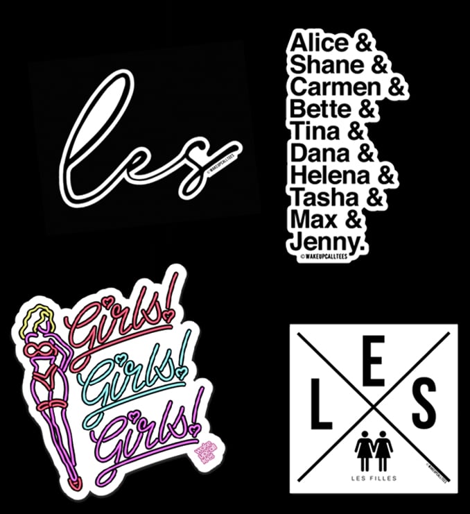 Image of Gangs All Here Sticker Pack