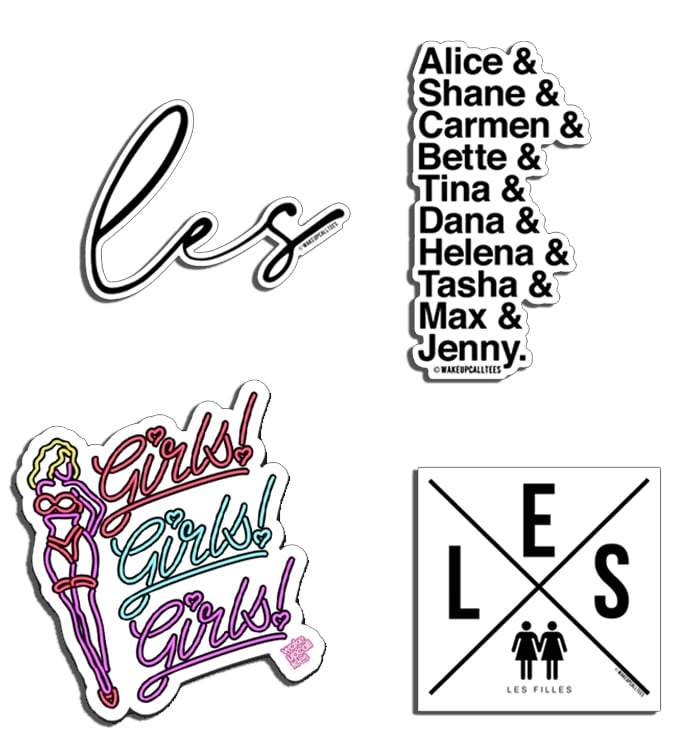 Image of Gangs All Here Sticker Pack