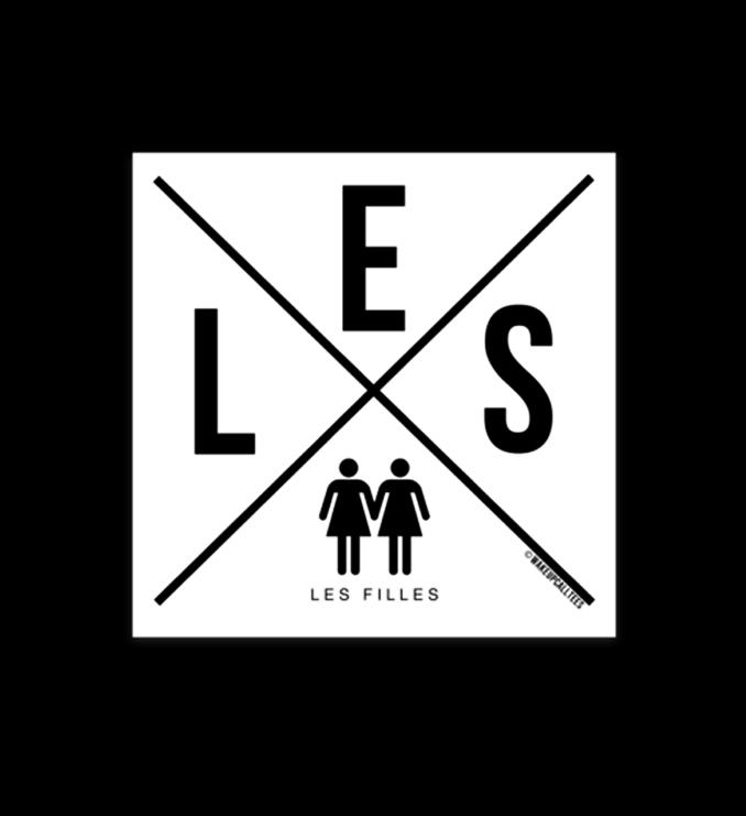 Image of Les Filles Sticker 