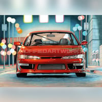 Nissan Silvia S14 LIMITED EDITION premium print