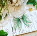 Image of NEW green Ethereal faerie wing delicate necklace