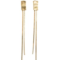 Image 2 of Isadora stud earrings with chain