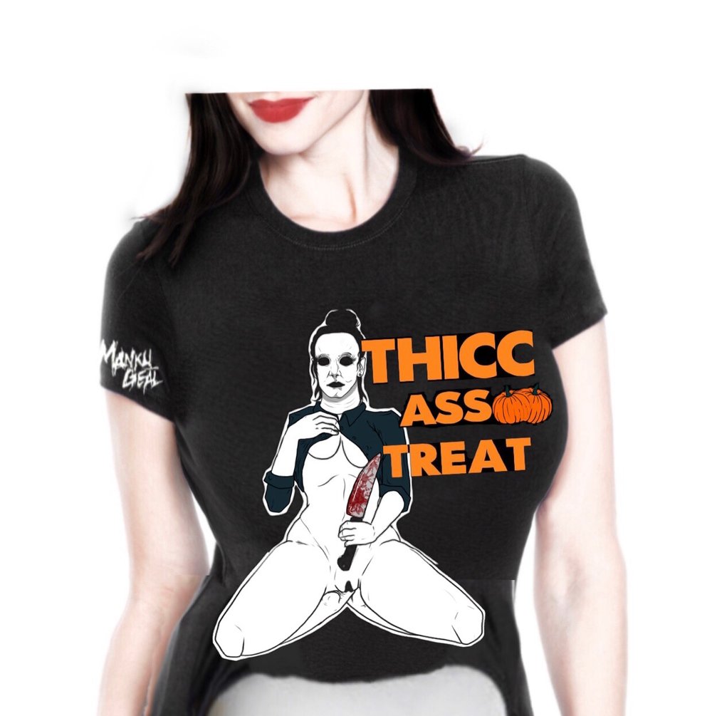 Thicc As Treat Flip Up Women’s Tee