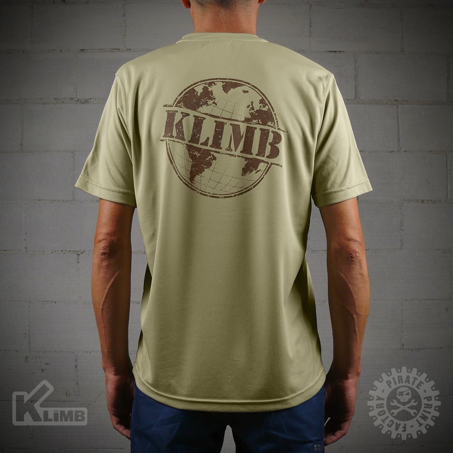Image of T-SHIRT SPORT GLOBE SAND