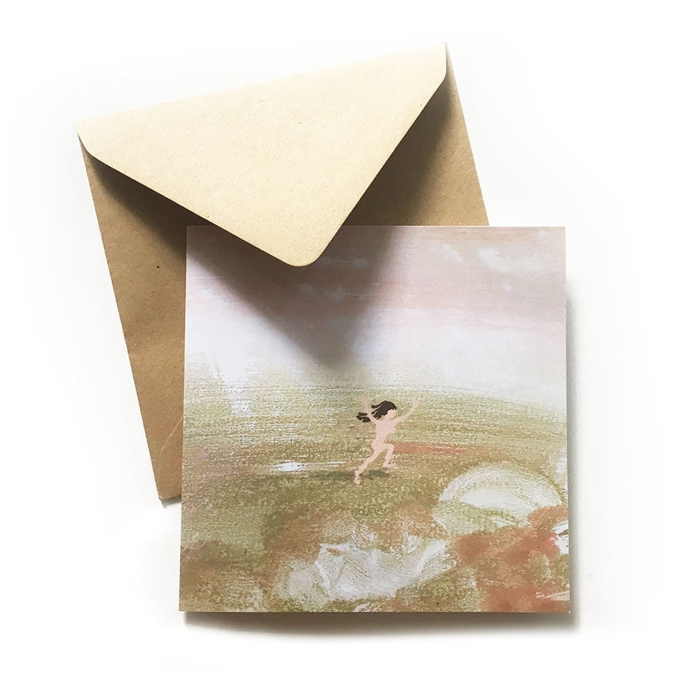 Image of 'Wahey!' Luxury greetings card