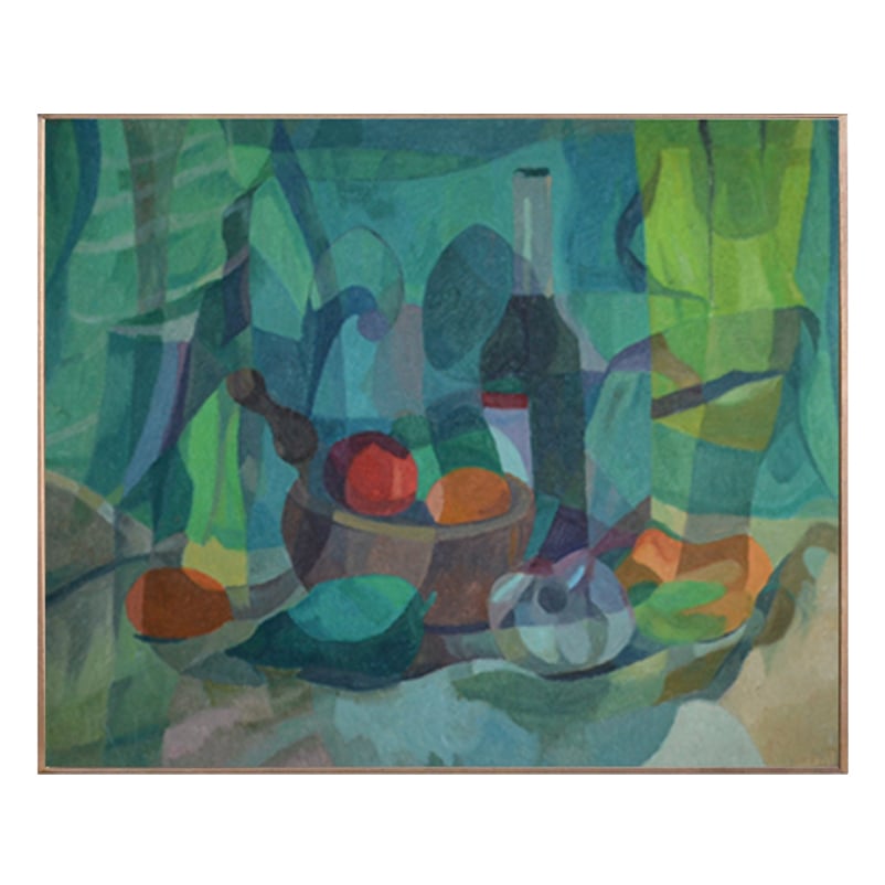 Image of  Painting, 'Mortar and Pestle,' Horas Kennedy (1917-1997)