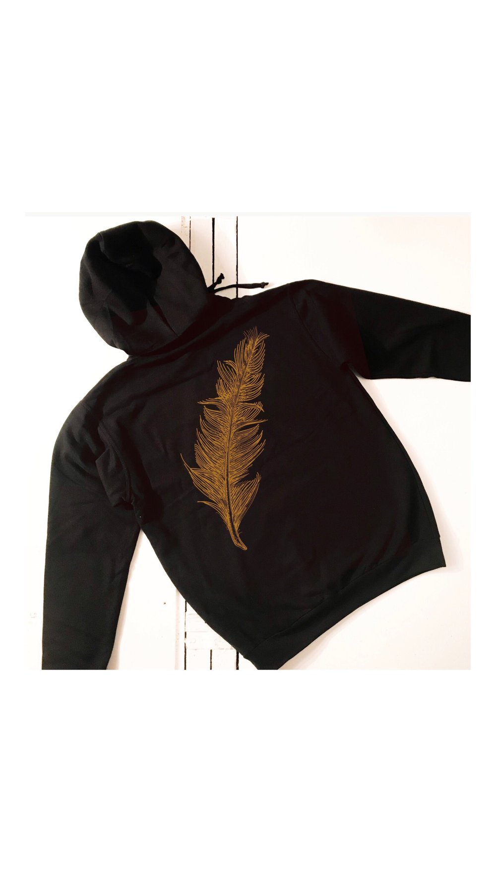 FEATHER HOODIE  | LONG SLEEVE 