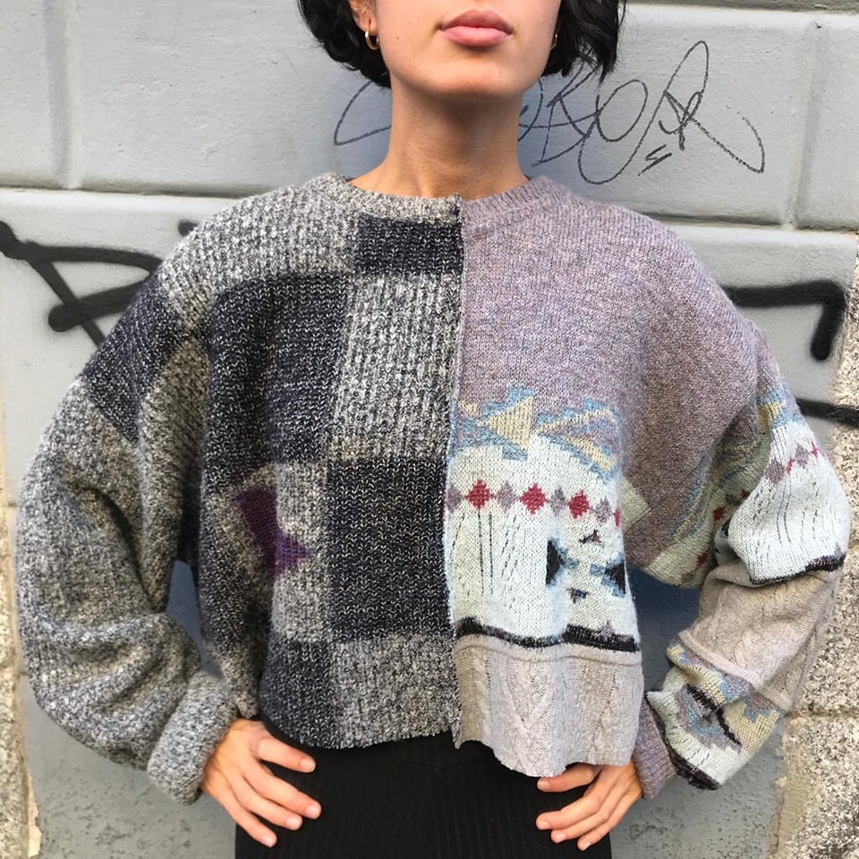 Image of PATCHWORK SWEATER #2