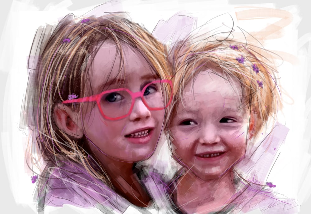Image of PORTRAITS 2 ENFANTS